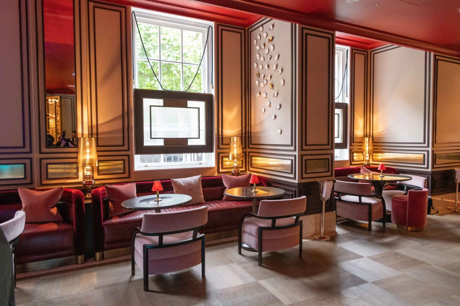 Biltmore Mayfair lounge seating area